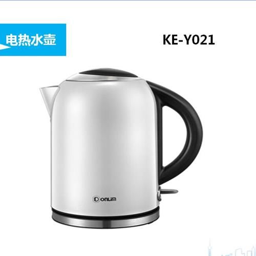 东菱KE-Y021电热水壶 1.8L不锈钢水壶保温 防烫电热水壶