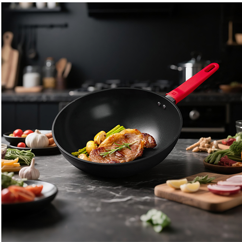 双立人有钛陶瓷不粘炒锅30CM